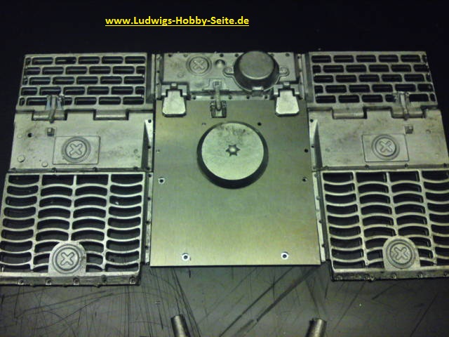 Tiger1 Metall Motordeck