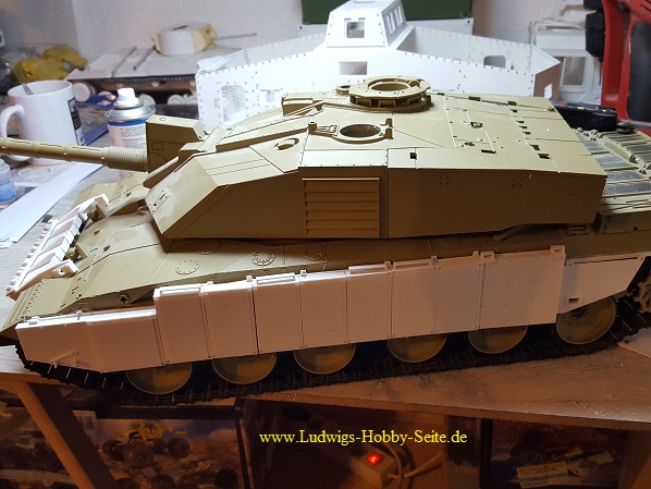 Dorchester LEvel 2 Side Armor Challanger tank