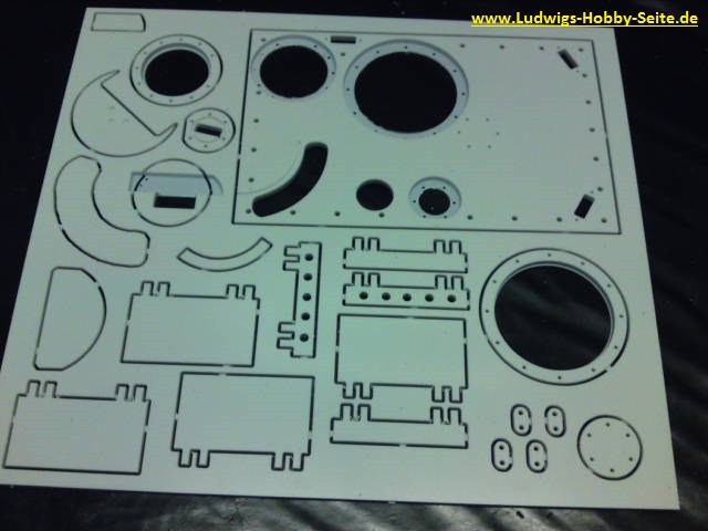 Jagdtiger Dach Bausatz mit rohrzurrung