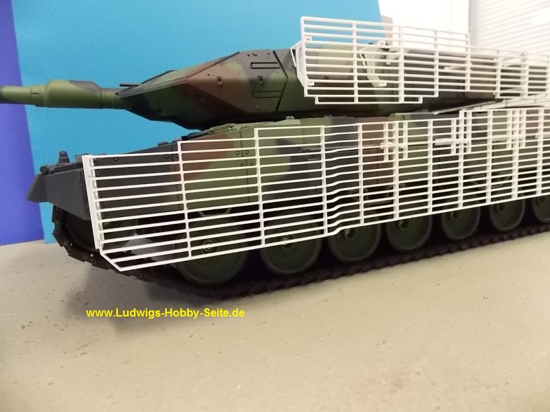 Leopard 2A6 "Canadian" Gitterschutz