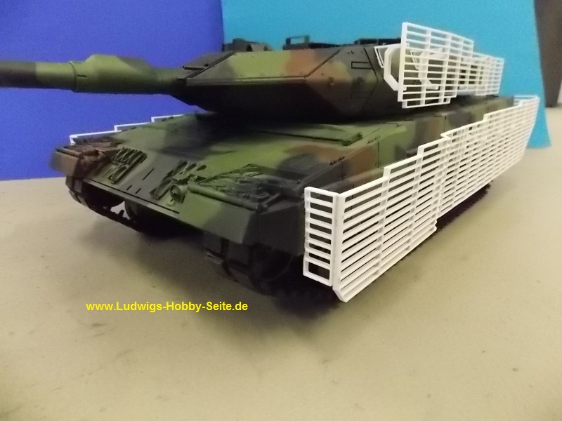 Leopard 2A6 "Canadian" Gitterschutz