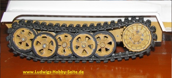 sdkfz 250 Roadweels 1:16