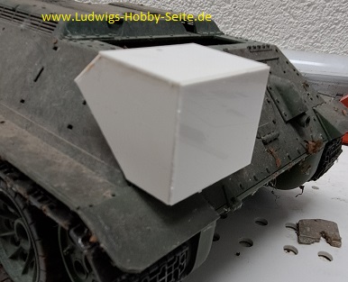 t34 tank Früh heck